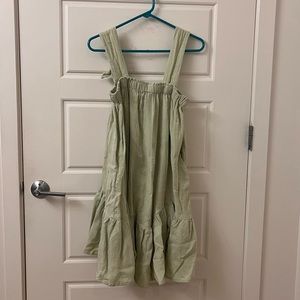 Free People Light Green Beach Dress